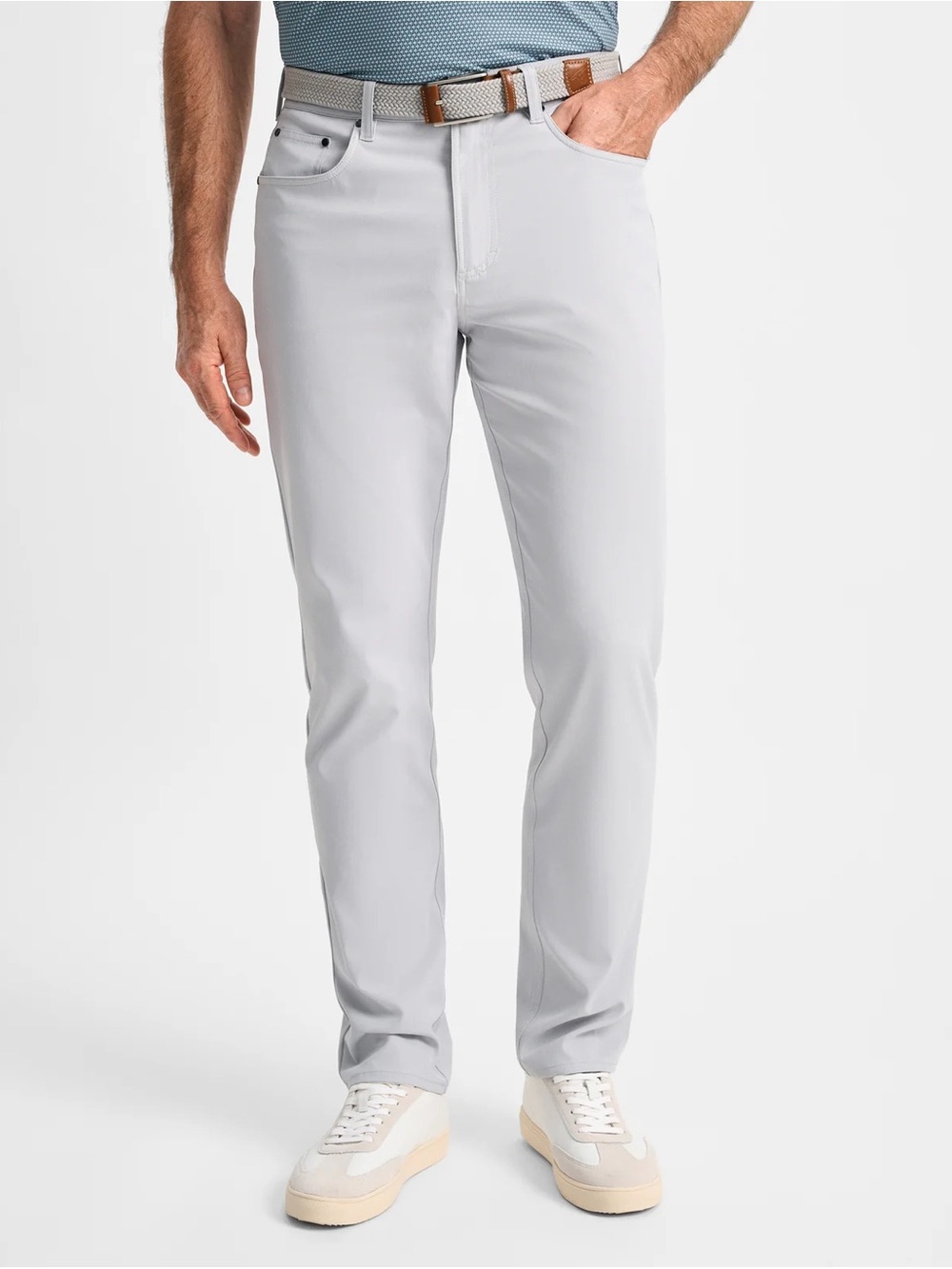 Genteal Graphite Clubhouse Stretch Five-Pocket Pant